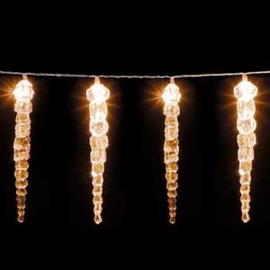 GUIRLANDE DE NOËL Monzana Guirlande lumineuse stalactites 40 LED Bla