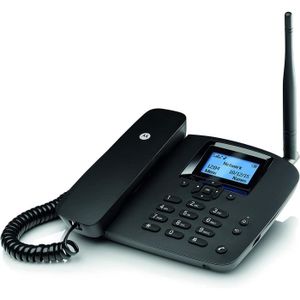 Téléphone fixe Motorola Telefono Corded Sim Con Display sans fil