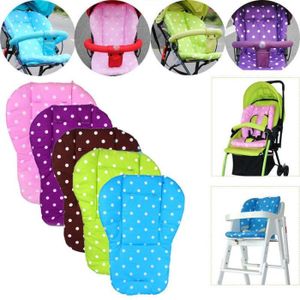 Coussin de siège bébé Liner Mat Pad pour Bebe voiture Chaise haute respirante Doublure imperméable Mat Pad protecteur rose 