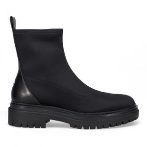 Bottines tissu noir Cdiscount