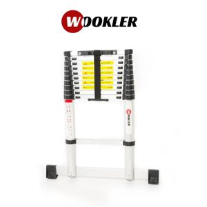 WOOKLER® Echelle Télescopique Simple de 4.4m Multifonction Multi Usage