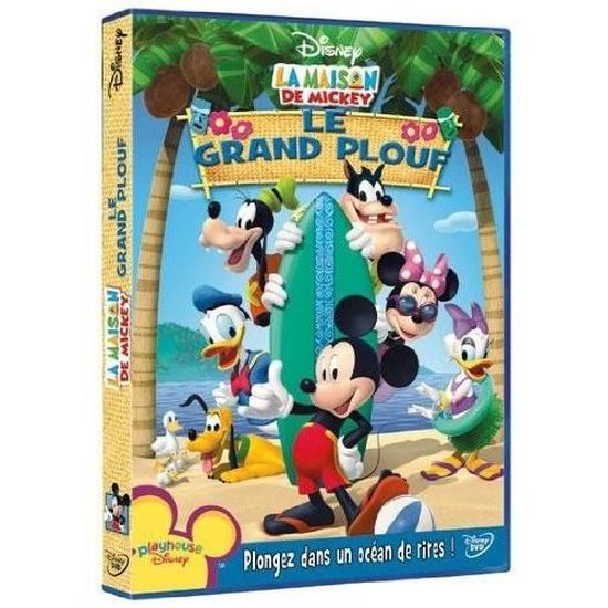 DVD La maison de Mickey : le grand plouf - Cdiscount DVD