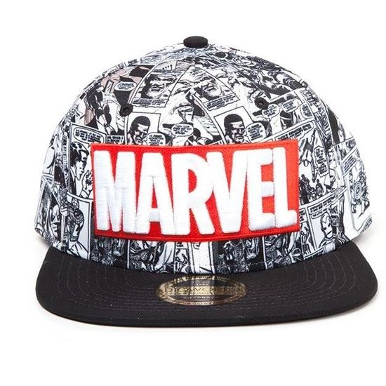 Casquette Snapback Marvel Unisexe – Originale Multicolore, Coton, Ajustable (neuve Sans étiquette)