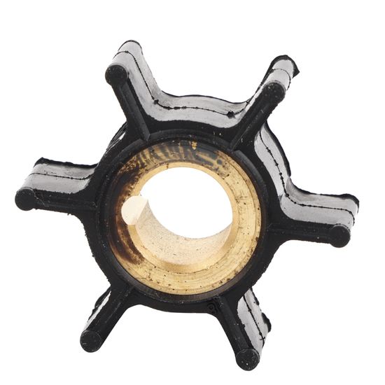 Turbine Pompe à Eau 8 Lames – Réf. 17018‑0001 – Pour Moteurs Marins Jabsco – Laiton Et Caoutchouc