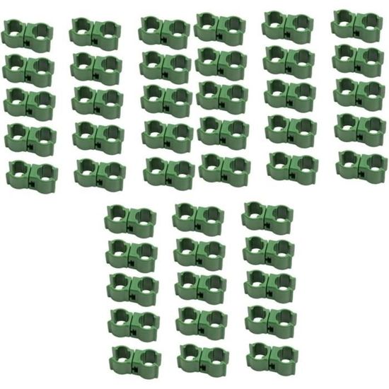 Clips De Greffe De Plantes En Plastique 100 Pcs Support Plantes Clip Jardin Légumes De La Vigne Tomate Fruitiers Plantes Mini Outils De Jardinage