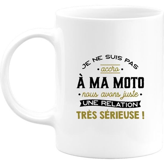 Mug personnalisé passion moto