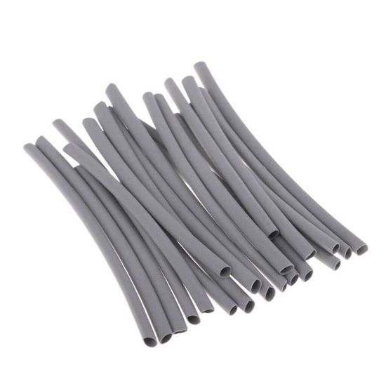 3 Tubes En Silicone Thermorétractable 1m Pour Pêche à La Carpe - Vert/Marron/Noir