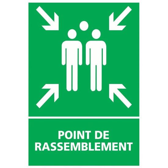 Adesivo Segnaletico ‘Baie Accessible Aux Sapeurs-pompiers’ – Vinile Waterproof 150x150 Mm, Norme EN3/ISO 7010