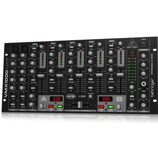 Behringer VMX1000USB Pro Table de mixage DJ 7 canaux