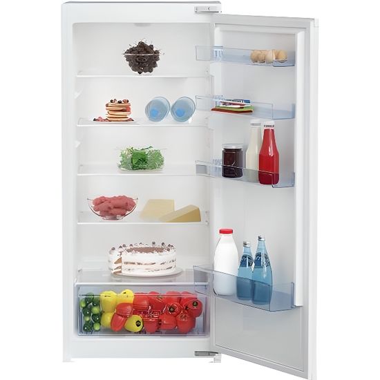 Réfrigérateur 1 porte BEKO BLSA310M3SN - Intégrable - 198 Litres - Classe A+ - Blanc