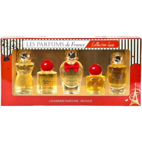 Charrier Parfums - Coffret 5 Parfums Charrier 'Collection Luxe'