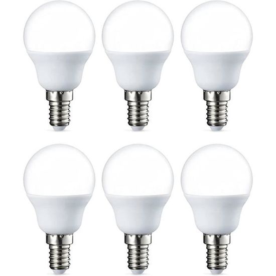 Realux Pack de 10 ampoules à incandescence bougie/flamme transparentes Realux Pack de 10 ampoules à incandescence bougie/flamme transparentes
