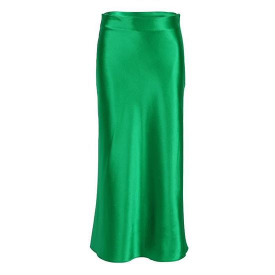 Jupon En Satin De Soie Pour Sari - Taille Unique Réglable (Tour De Taille 66-106 Cm), Longueur 96,5 Cm, Léger Et Confortable - 4