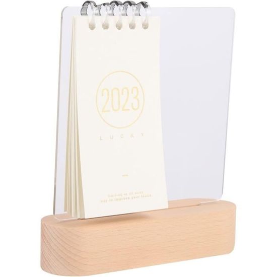 Calendrier De Bureau Créatif 3D, Calendrier Hebdomadaire De