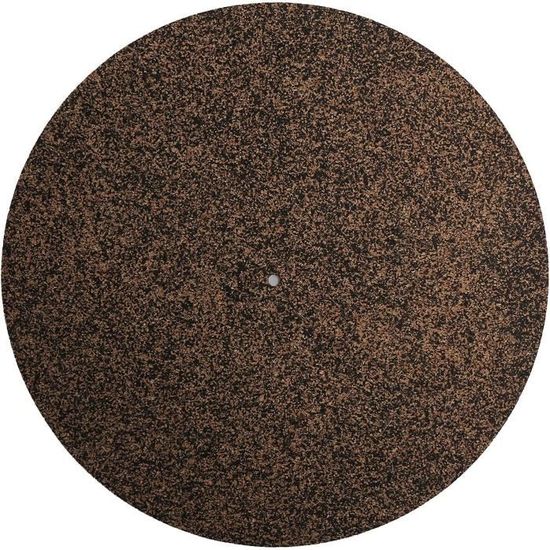 Tapis Platine Vinyle Liège - Antistatique Et Antidérapant Pour DJs Et Collectionneurs