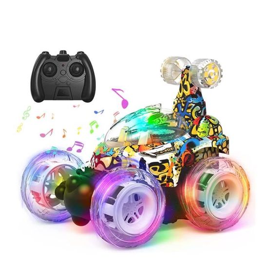 Voiture Télécommandée MAGICFOX - Rotation 360° - 4WD - Rechargeable