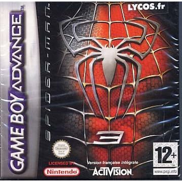 Spiderman 3 The Movie / Jeu Console Gba