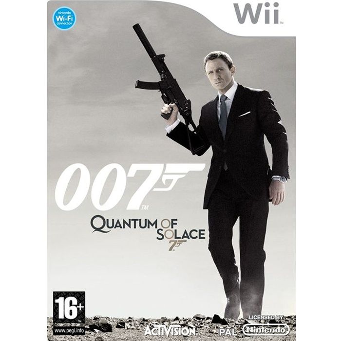 JAMES BOND QUANTUM OF SOLACE / JEU CONSOLE Wii