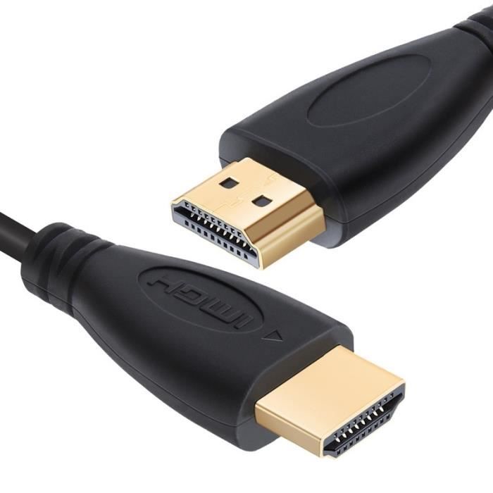 10m - HDMI 2.1 Câble 8K - Câble haute vitesse compatible HDMI 8K 60HZ, plaqué or 2.1, pour interrupteur sépar
