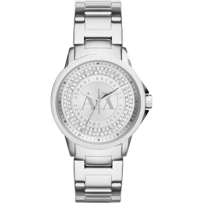 Armani Exchange 3 ZEIGER AX4320 Montre Bracelet pour femmes Point Culminant de Design