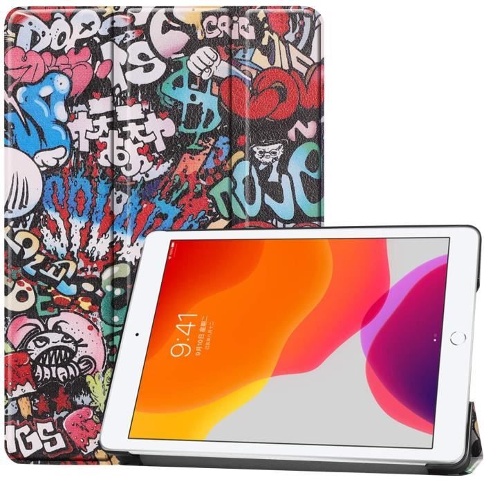 Étui Housse Coque pour iPad 10.2 2019 7ème Génération avec Support et Fonction Sommeil/Réveil Automatique14652