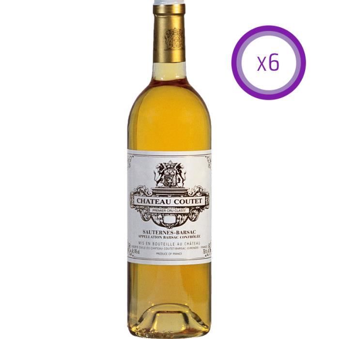 Château Coutet - Liquoreux - 2004 - Carton de 6 Bouteilles 75cl