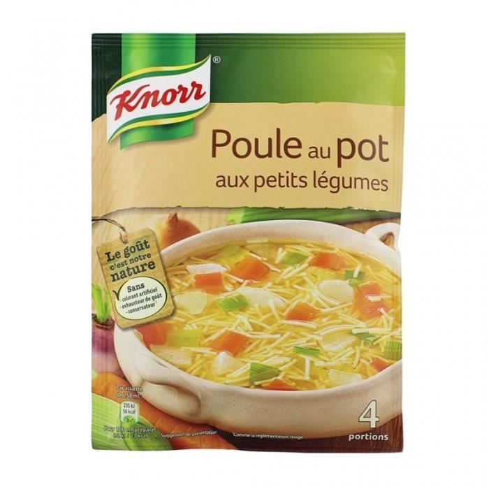 Knorr Poule au Pot aux Petits Légumes 72g (lot de 6)