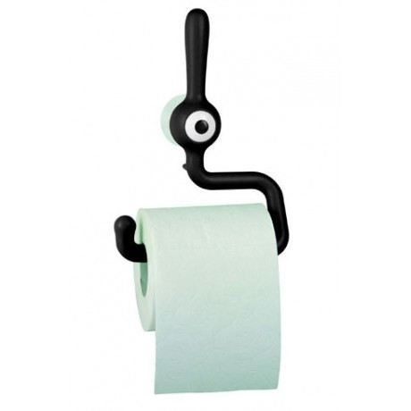 Dévidoir papier WC TOQ - Noir