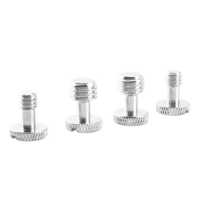 Accessoires trépieds et monopods NICEYRIG 3-8” et 1-4” Camera Quick Release Vis à vis pour trépied Adaptateur de Connect 20610