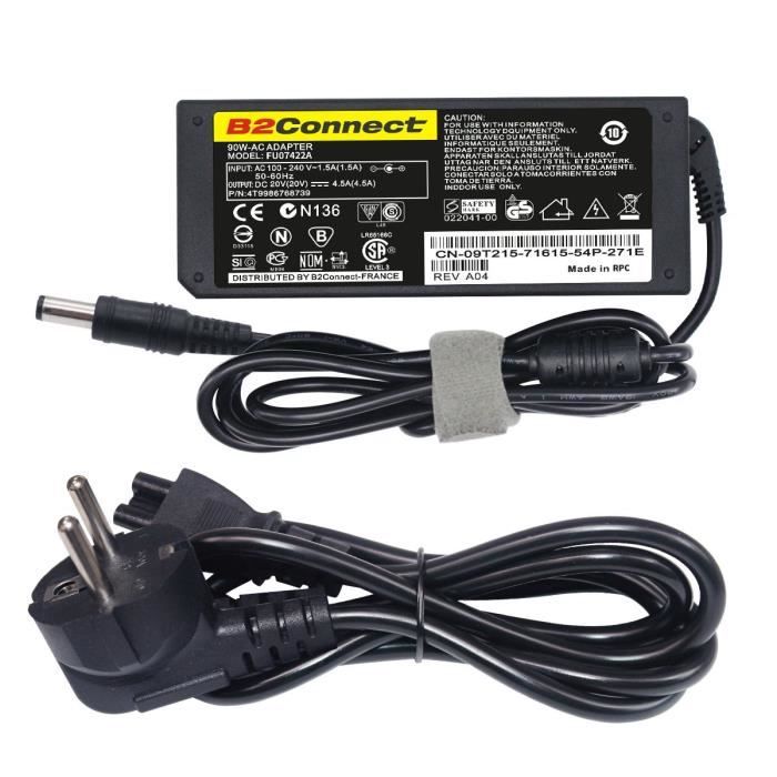 Adaptateur secteur portable - Alimentation - Chargeur pour pc portable FUJITSU LifeBook E5140
