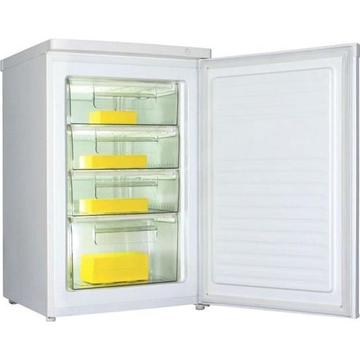CALIFORNIA DD1121 Congélateur Top 55cm 85L F Blanc