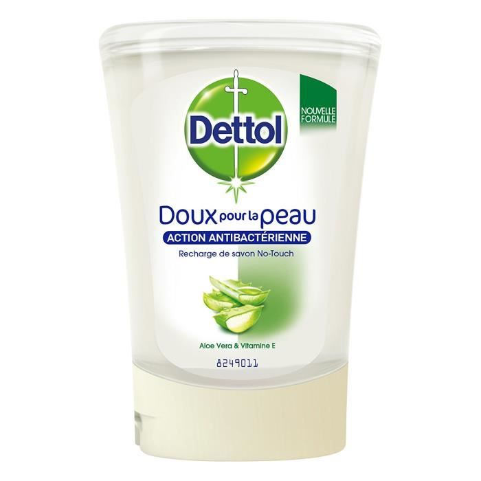 Dettol Savon Recharge pour No Touch Aloe Vera 250 ml