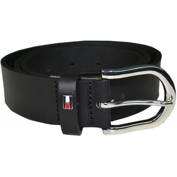Ceinture Tommy Hilfiger Danny noire pour femme