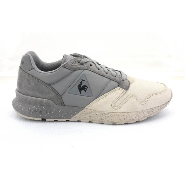 LE COQ SPORTIF Baskets Omega X Striped Beige Femme