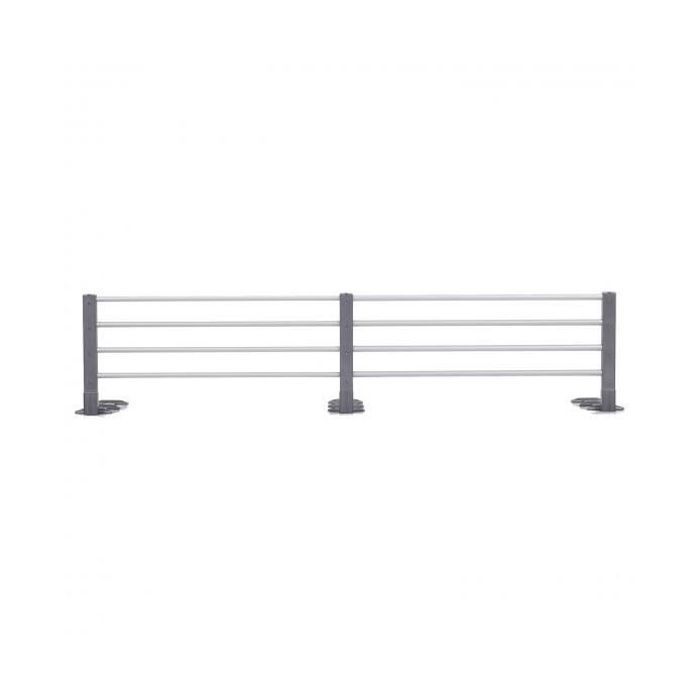reer 4504.8, Garde-corps de lit fixe, Gris, Aluminium, Plastique, 1,5 année(s), 5 année(s), Chambre d'enfant