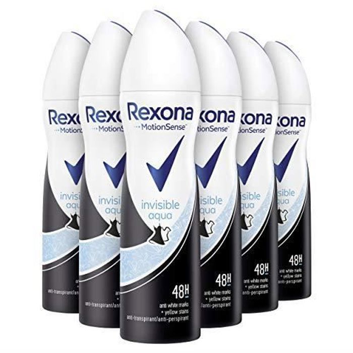 Rexona Rexona Déodorant Invisible Aqua 150 ml 8710447492482