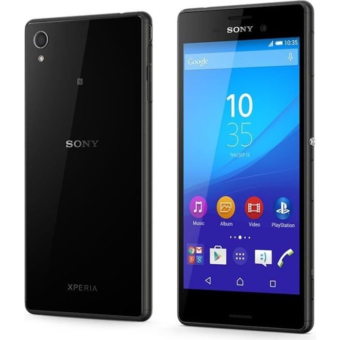 SONY E2303 M4 AQUA NOIR Débloqué tout opérateur.