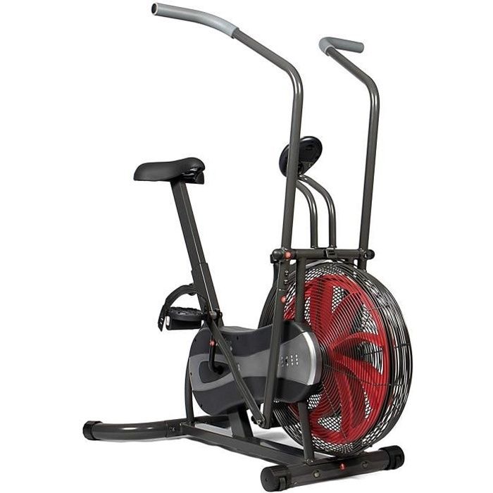 Vélo d'appartement Fan bike - SportPlus - Résistance réglable en continu (par système éolien)