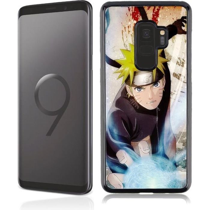 Coque pour Samsung Galaxy S9 Plus - Naruto Shippuden. Accessoire téléphone