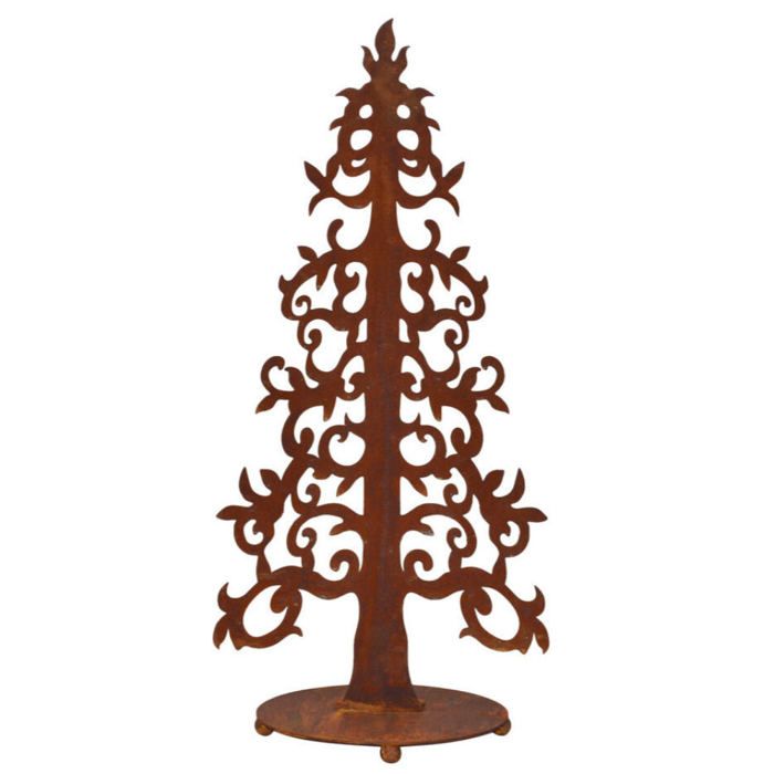 Decoration De Jardin En Metal Forme D Arbre Avec Une Patine De Surface decoration-de-jardin-en-metal-forme-d-arbre-avec-une-patine-de-surface
