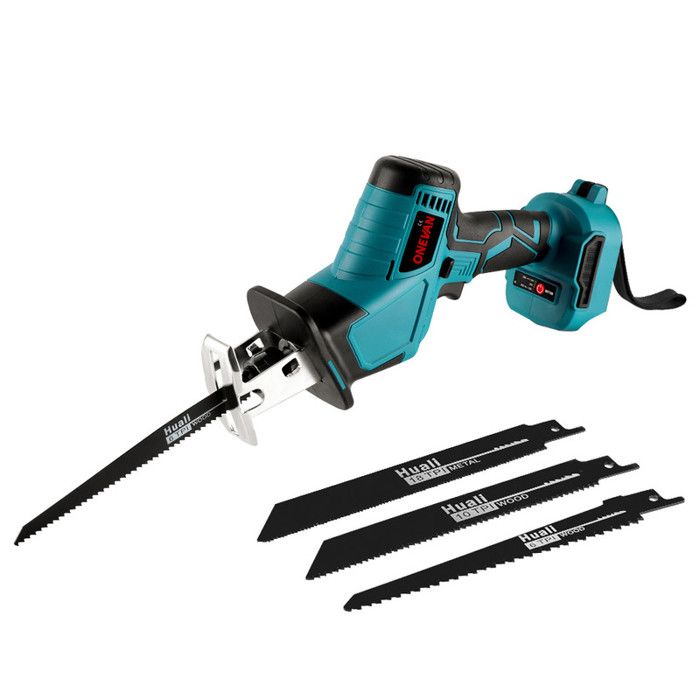 Scie sabre sans fil, scie alternative, moteur brushless, batterie 21V 4