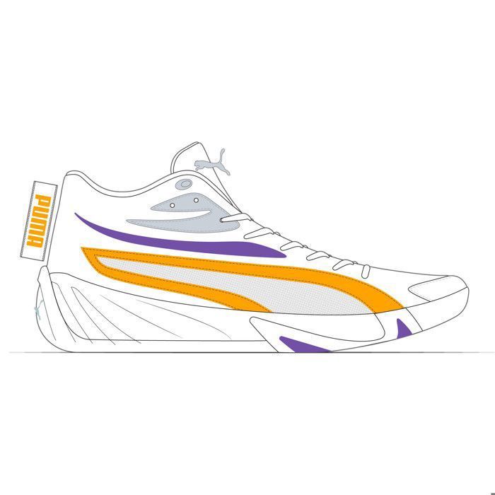 Chaussures indoor - Puma - Court Pro - Respirantes - Confortables - Mixte