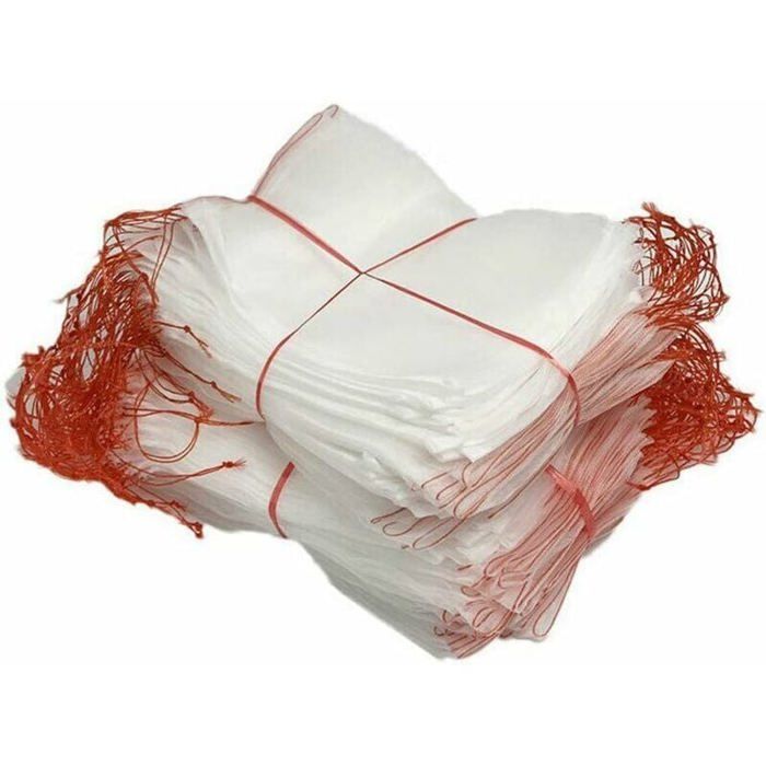 Sac de protection pour plantes - LARGEIGHT - Lot de 100 - 10 cm x 15 cm - Anti-insectes - Couleurs multiples