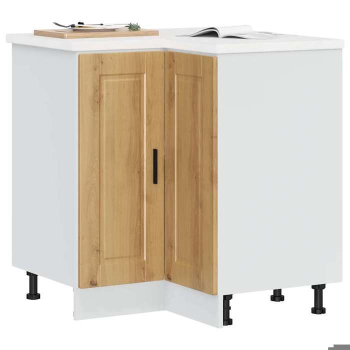 SALE 2025Commode bahut cuisine - Armoire dangle de cuisine Porto - chêne artisanal 28 98 Kg 6633