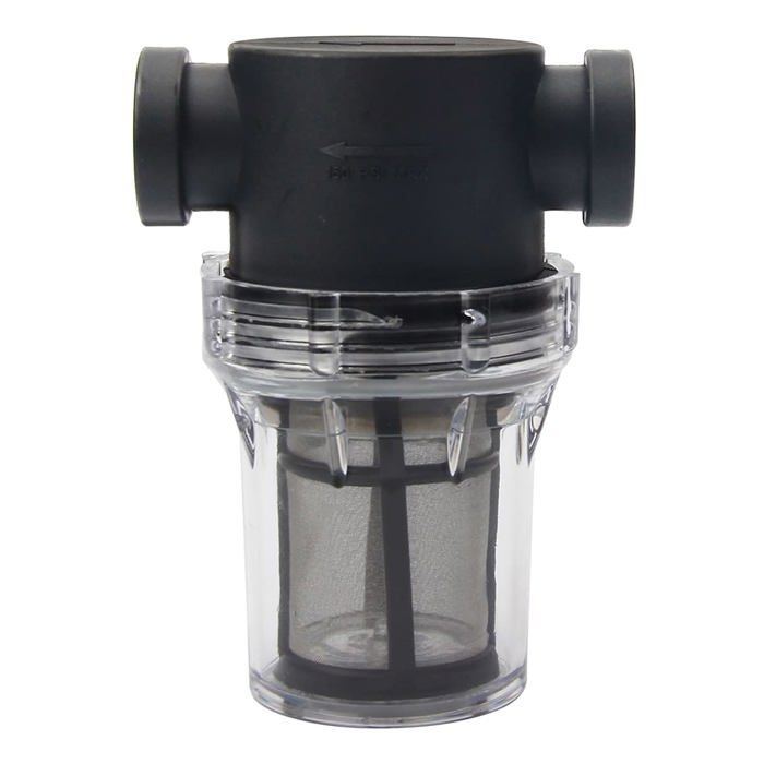 Comparer les prix de Filtre en ligne 1/2 pour pompe à eau - maille inox 100 mesh entrées/sorties 20 mm