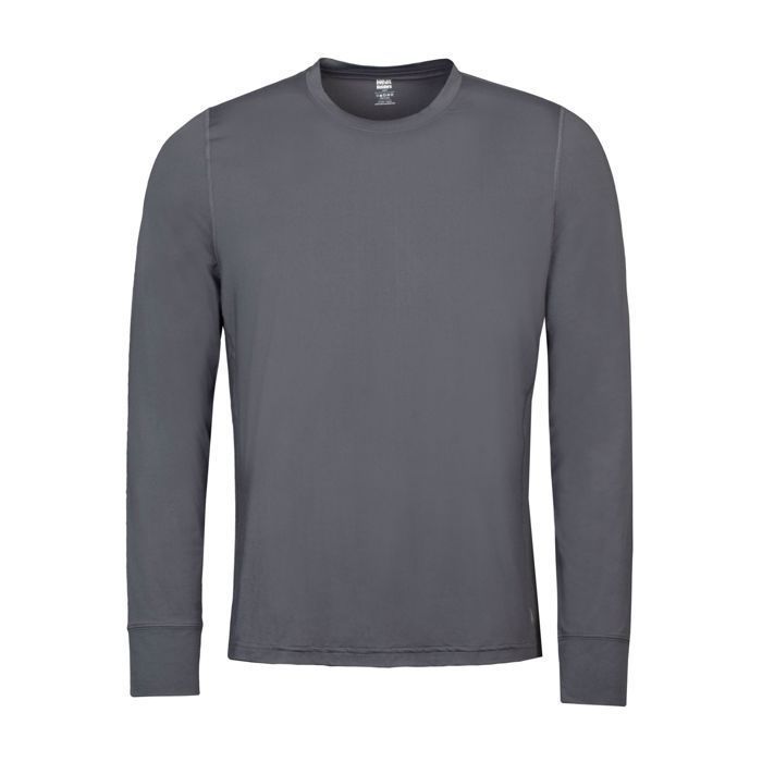 Heat Holders - T Shirt Homme Thermique Manche Longues pour Hiver - Gris