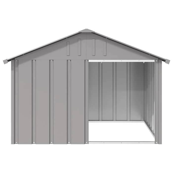 Bon plan Chenil pour chien - JILI HOT - Niche pour chien Gris 1165x103x815cm Acier galvanisé Thome3643143