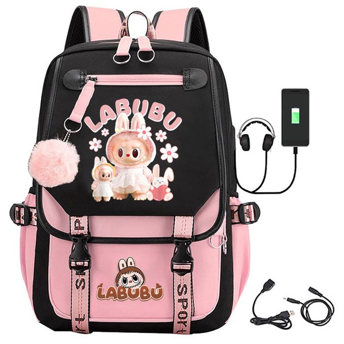 Chariot Sac à Dos Safta Rose - 40x85x28cm - Capacité 28L - Design Sportif Antivibration - Aluminium