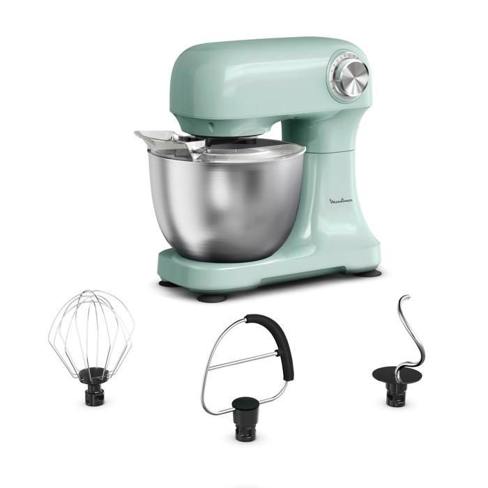MOULINEX Bake Easy Stand Mixer Compact Easy to Use QA1403F0 - vue 1