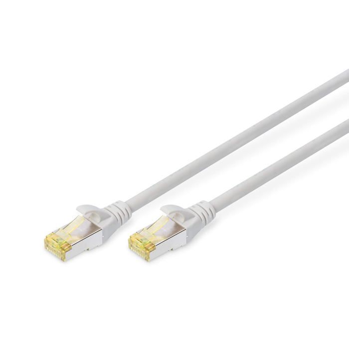 goobay Lot de 5 câbles réseau CAT 6A - Câble patch blindé S/FTP/CU - Câble Ethernet PiMF LSZH/Cat 6a - 10 Gbits - Vert - 5 x 1 m 66056 goobay Lot de 5 câbles réseau CAT 6A - Câble patch blindé S/FTP/CU - Câble Ethernet PiMF LSZH/Cat 6a - 10 Gbits - Vert - 5 x 1 m 66056